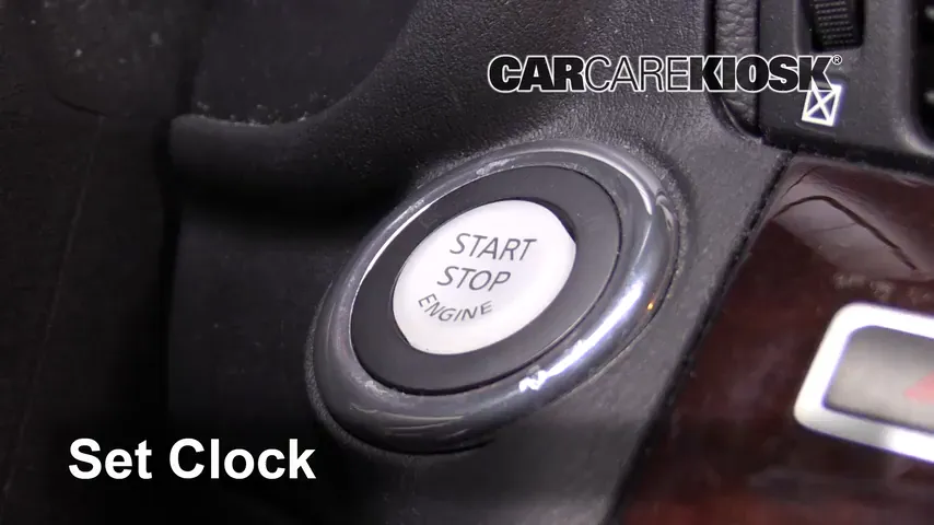 2016 Infiniti Q70 3.7 3.7L V6 Clock